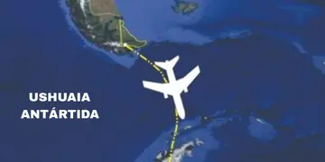 Buscan establecer la conexión aérea entre Ushuaia y la Antártida