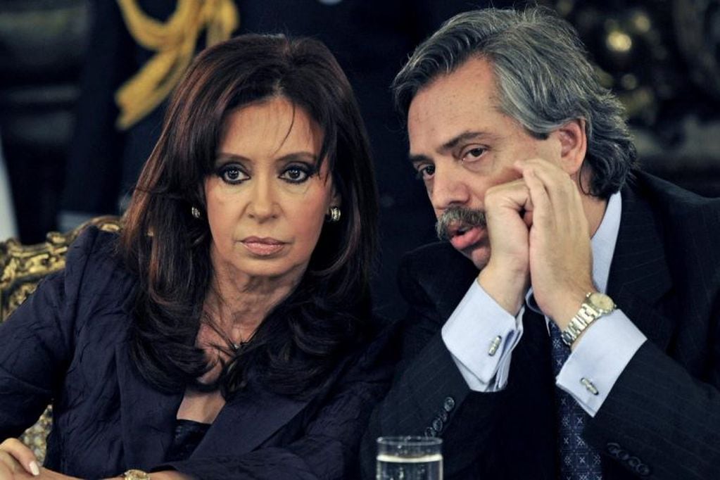 Cristina Kirchner y Alberto Fernández.