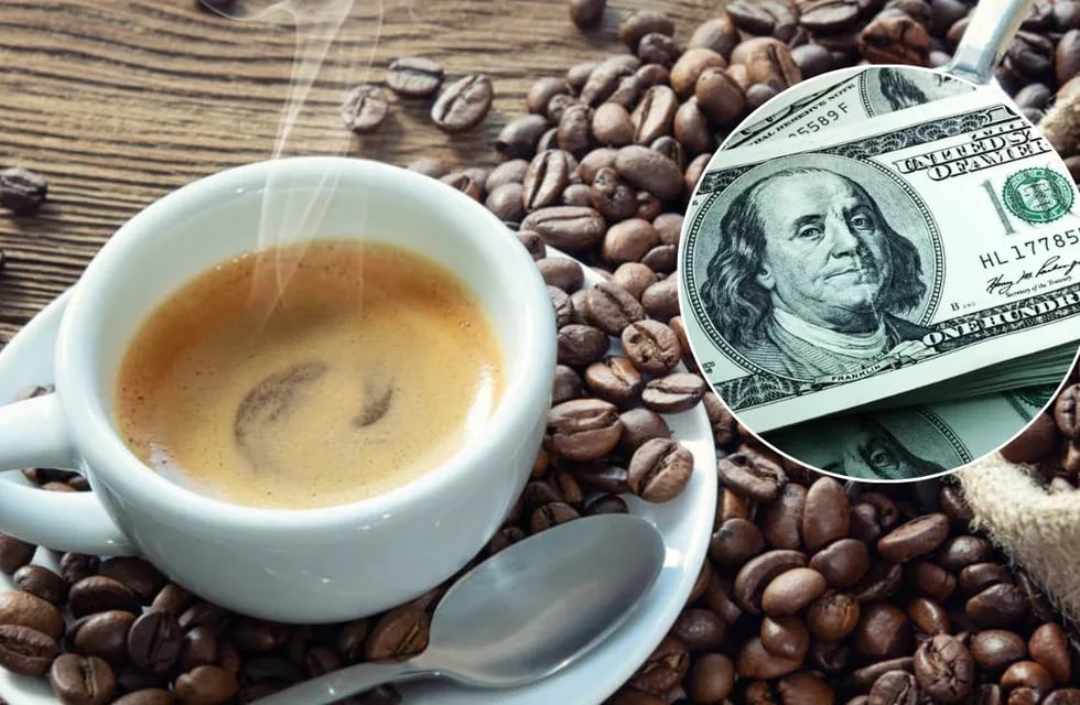 La cafetería porteña que te imprime sobre el café la cotización del dólar blue.