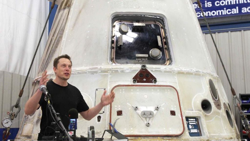 El CEO de SpaceX, Elon Musk, busca llevar a humanos a Marte. Foto: AP.