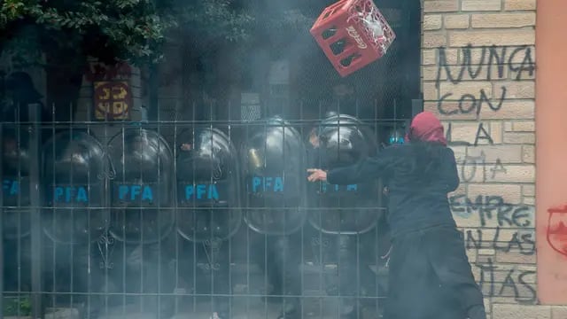 Incidentes entre grupos mapuches y la Policía en Bariloche