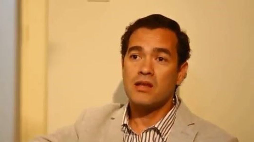 Fernando Guzmán, presidente del Colegio de Corredores Inmobiliarios de Tucumán (Foto: captura video)