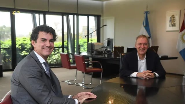 Centro Cívico: Juan Manuel Urtubey con el gobernador Juan Schiaretti