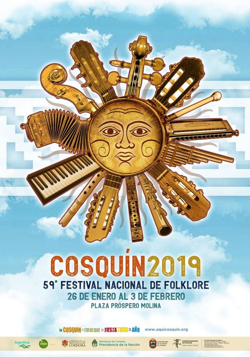 Afiche oficial Cosquín 2019