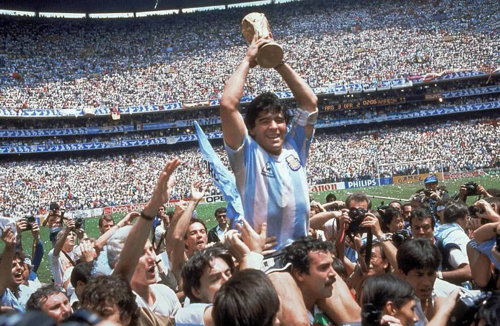 Se conoció el afiche y un nuevo tráiler de la película de Diego Maradona. (Foto: AP, archivo)