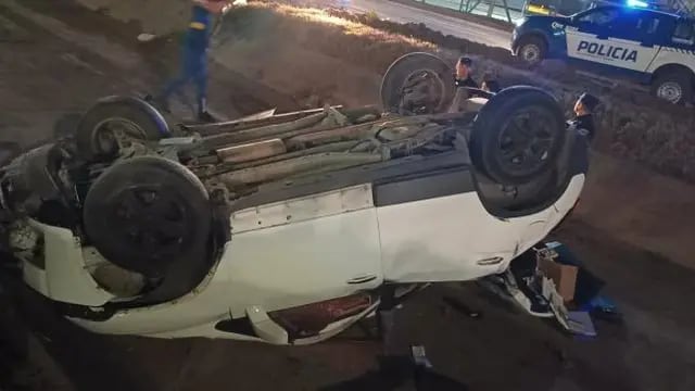 Accidente e inseguridad en Córdoba.