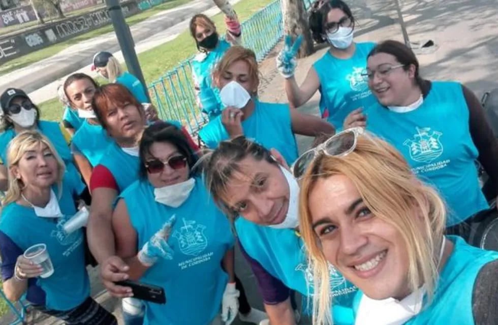 Beneficiarios del programa de trabajo inclusivo en Córdoba