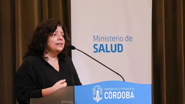 La ministra de Salud Carla Vizzotti.