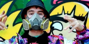 Resin Filtro, el joven detrás de los murales de Mendoza