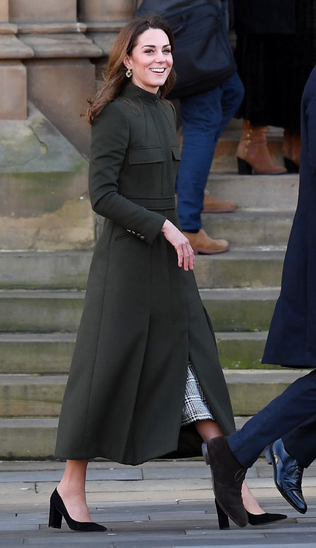 Kate Middleton participó junto a su esposo del primer acto oficial del 2020.