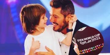 Marcelo Tinelli completó el Álbum del Mundial Qatar 2022 con su hijo Lolo y la emoción fue total