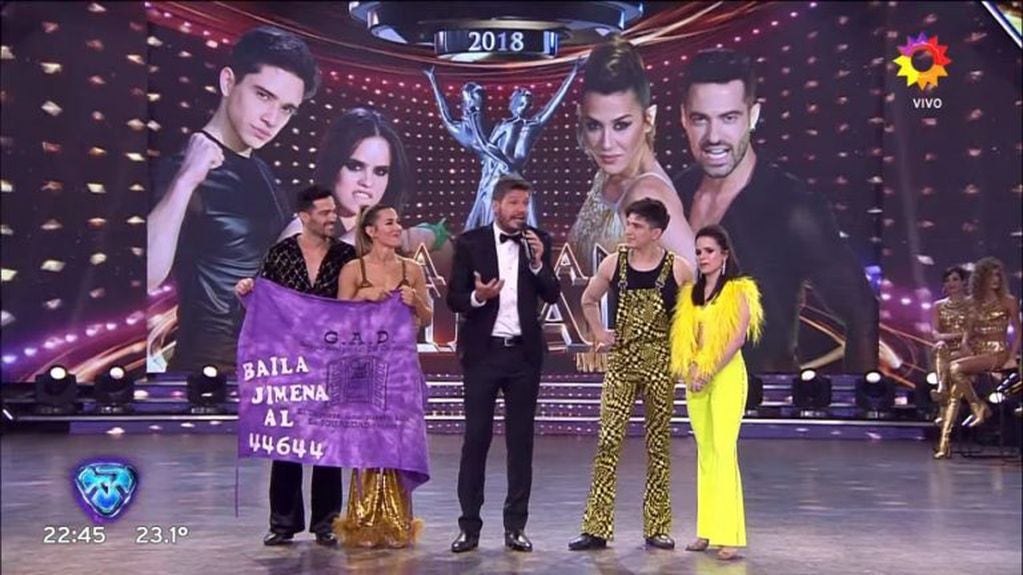 La gran final del Bailando 2018. (Captura de TV)