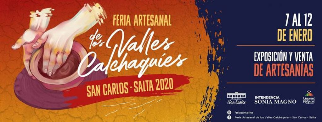 Feria Artesanal de los Valles Calchaquíes en San Carlos (Facebook Feria Artesanalde los Valles Calchaquíes - San Carlos - Salta)
