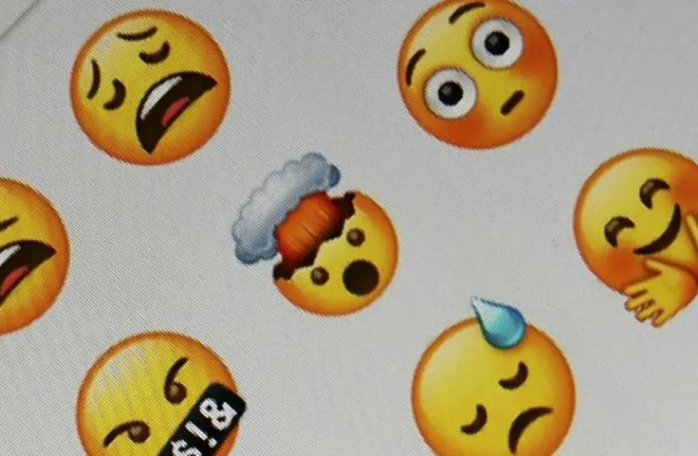 Emoji de la cabeza explotando (Foto: web).