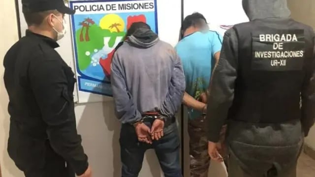 Terminaron detenidos tras robar dinero de un local de repuestos