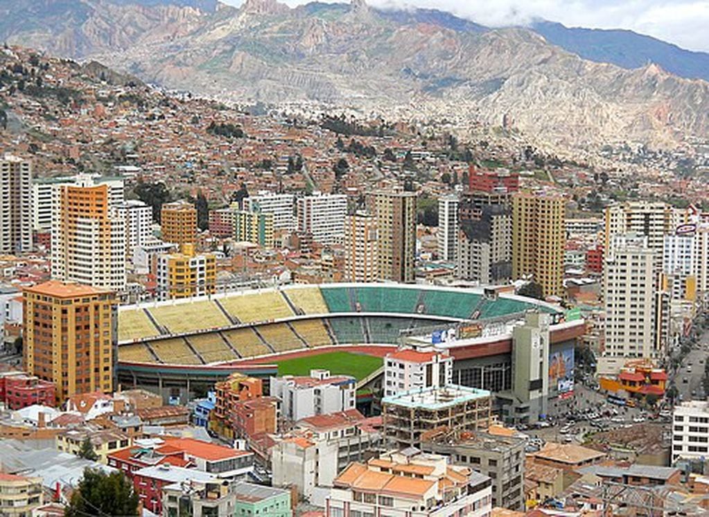 Estadio Hernando Siles, La Paz, Bolivia.