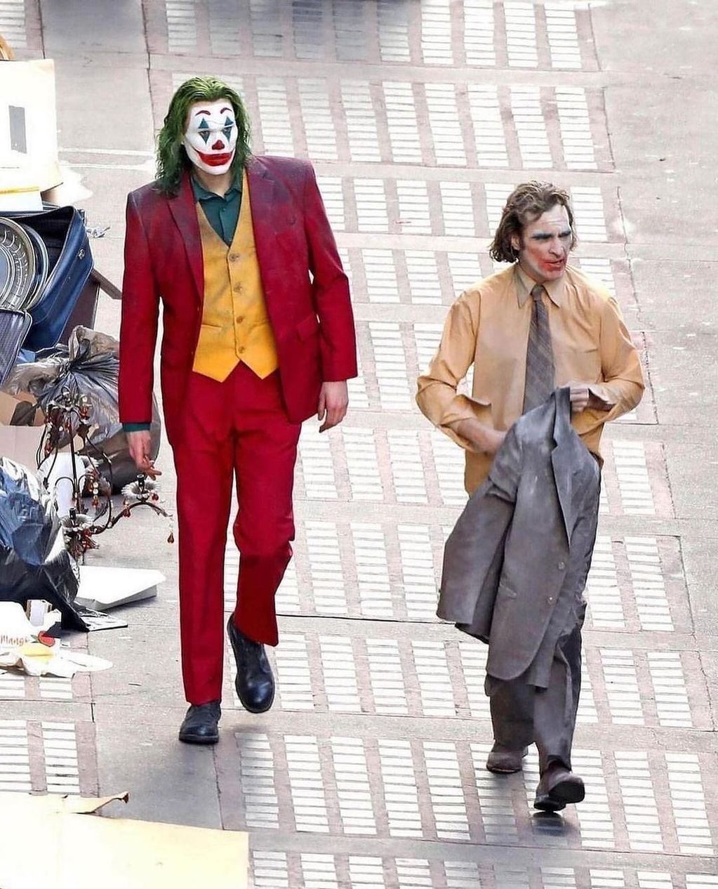 Una de las imágenes filtradas de Joker 2.