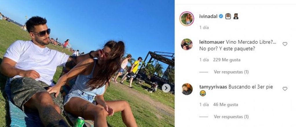Ivana Nadal y los rumores de boda (Instagram/@ivi_nadal)