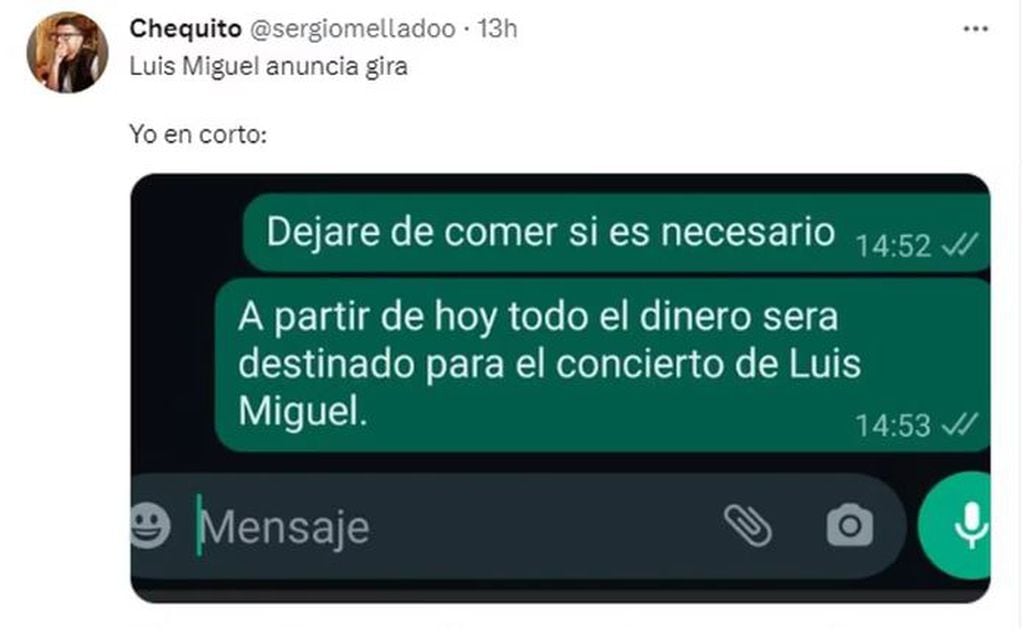 Los mejores memes tras el anuncio de la gira de Luis Miguel