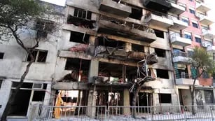 Así quedó el edificio de Salta 2141 después de la explosión