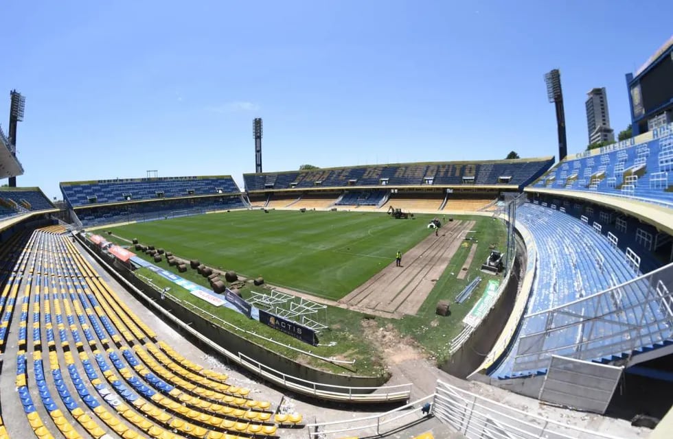 Rosario Central comenzó la ampliación del Gigante de Arroyito y otras reformas del estadio.