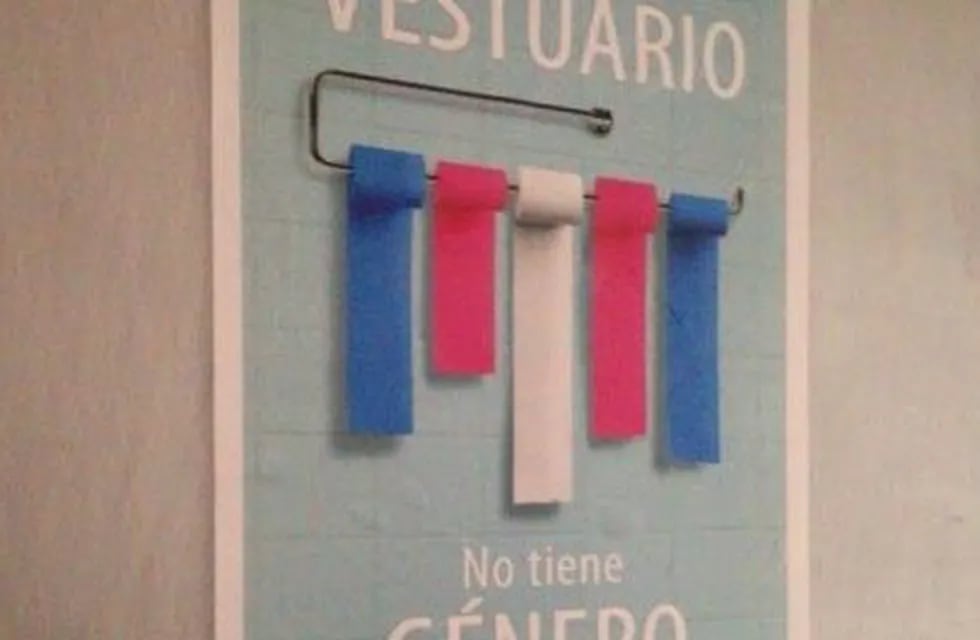 Vestuarios sin género en el Colegio Manuel Belgrano.