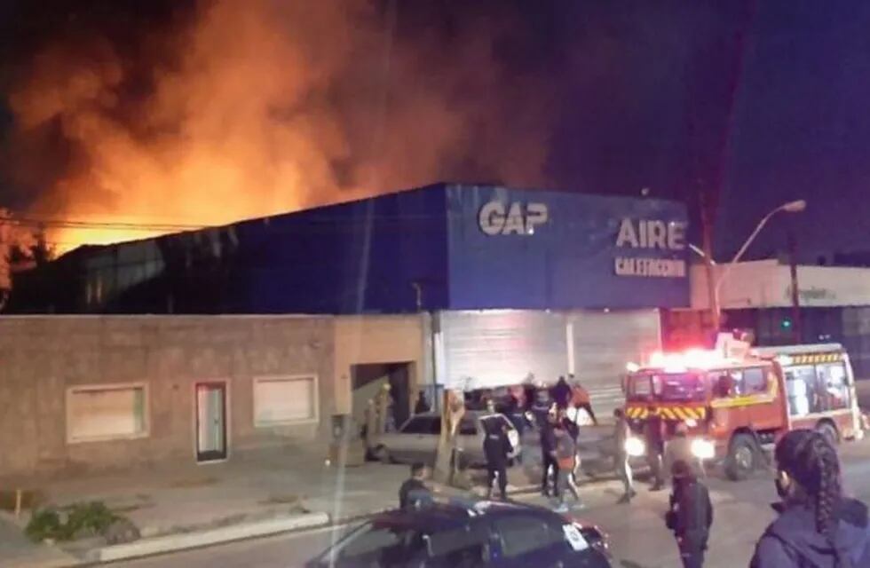 incendio empresa GAP Mendoza