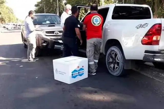 Se accidentó el ministro de Salud de Corrientes: llevaba vacunas contra el coronavirus en su camioneta
