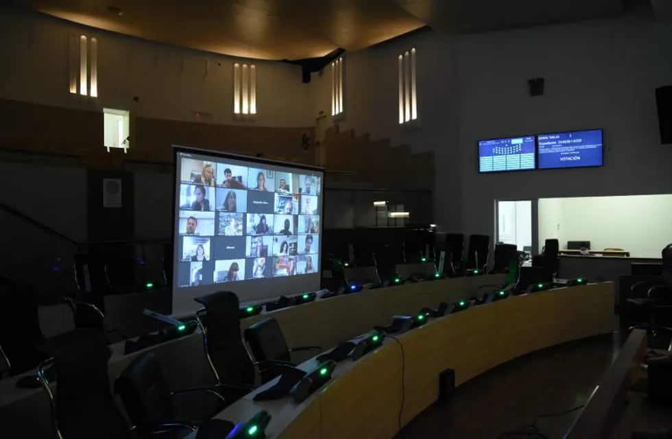 El Concejo sesionó de manera virtual (Concejo Municipal de Rosario)