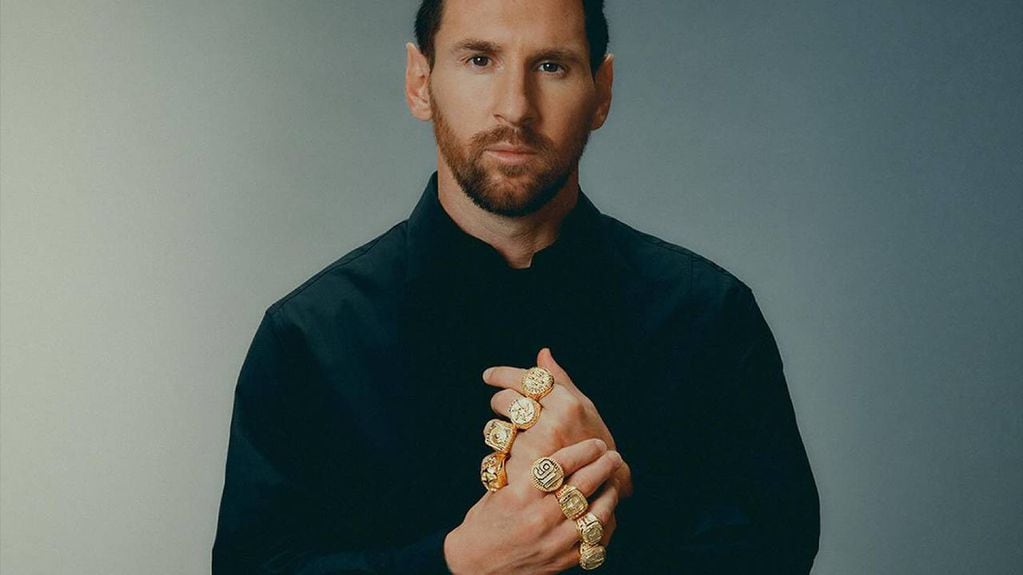 Lionel Messi recibió ocho anillos dorados de regalo tras haber ganado el Balón de Oro 2023.
