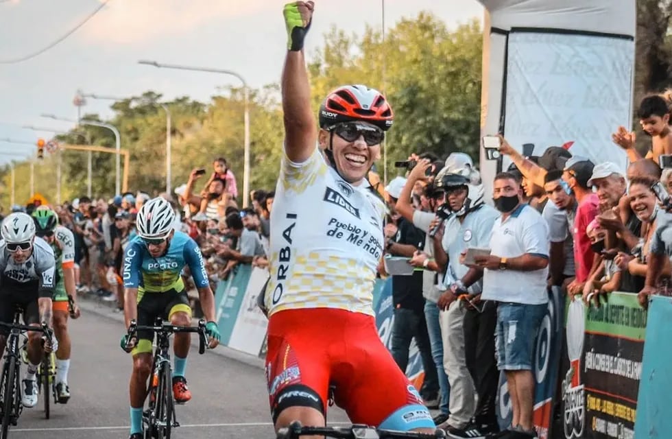 Nicolás Naranjo se quedó con la tercera etapa de la 45º Vuelta de Mendoza.