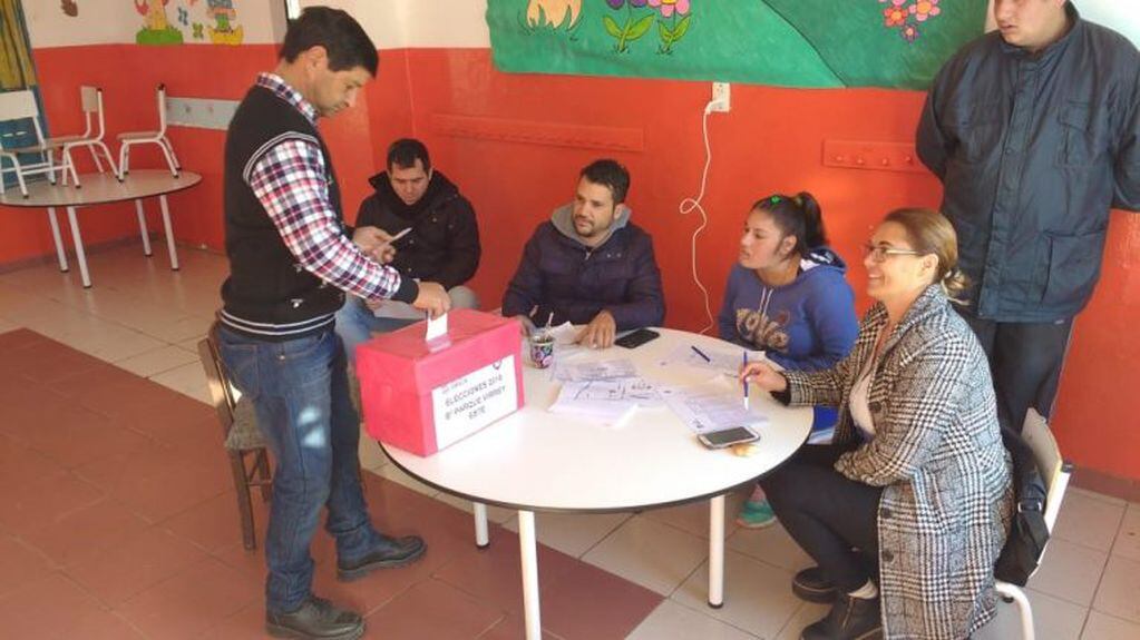 Elecciones de autoridades vecinales en Barrio Parque del Virrey, Alta Gracia.