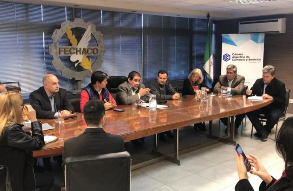 La mesa directiva de la Federación se reunió con los diputados. (Prensa Fechaco)