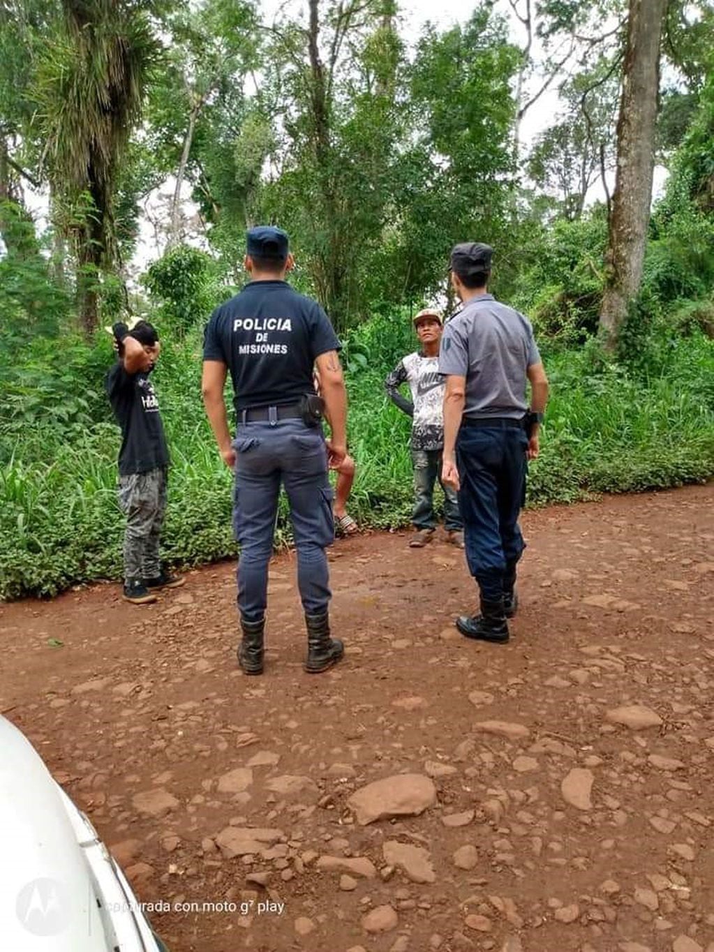 Aldea guaraní de Iguazú. Continúa la búsqueda de un menor de 9 años que desapareció el sábado. (Gentileza)