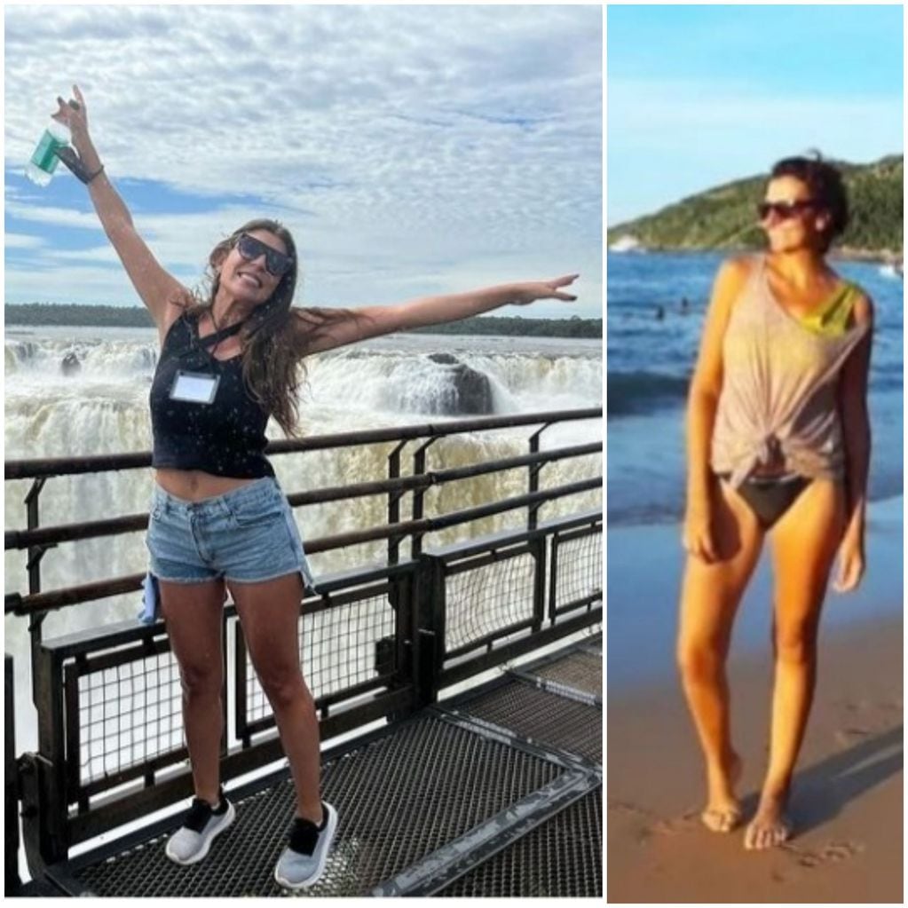 Ornella Ferrara y Marcela Navarro cuentan sus vacaciones por las redes sociales.