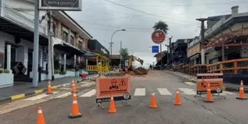 Iniciaron las obras para la conversión de la avenida Brasil en calle paseo