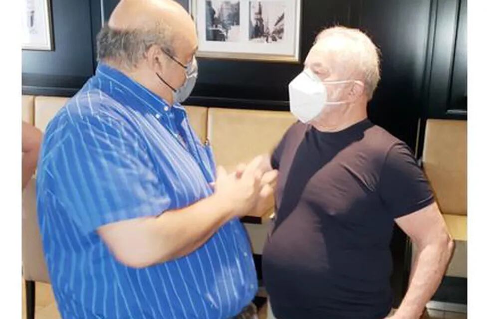 José Saab se reunió con Lula Da Silva.