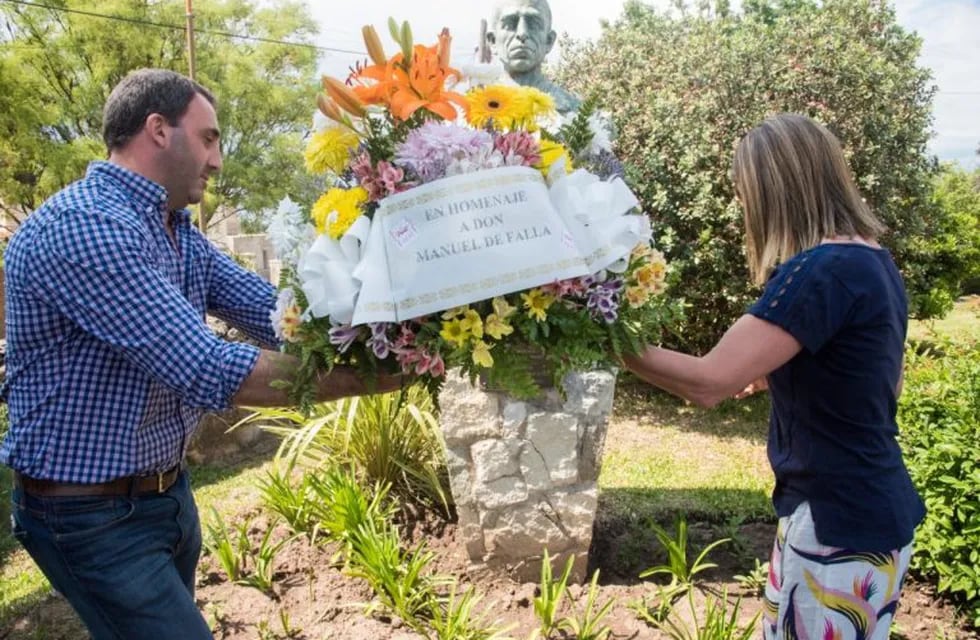 Alta Gracia conmemoró un nuevo aniversario del fallecimiento de Manuel de Falla