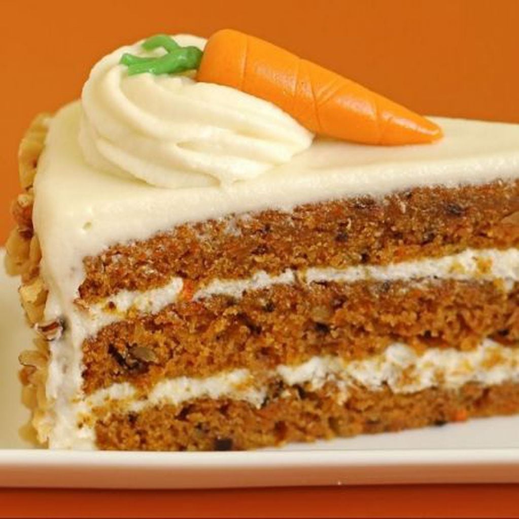 La carrot cake es una de las preferidas de la gente. 