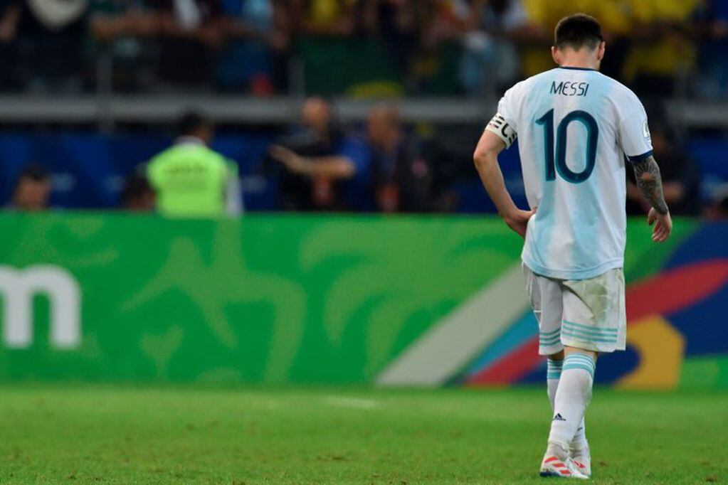 Quiero terminar mi carrera habiendo ganado algo con la selección o intentarlo todas las veces posibles", dijo antes de viajar a Brasil.(Foto: Douglas Magno / AFP)