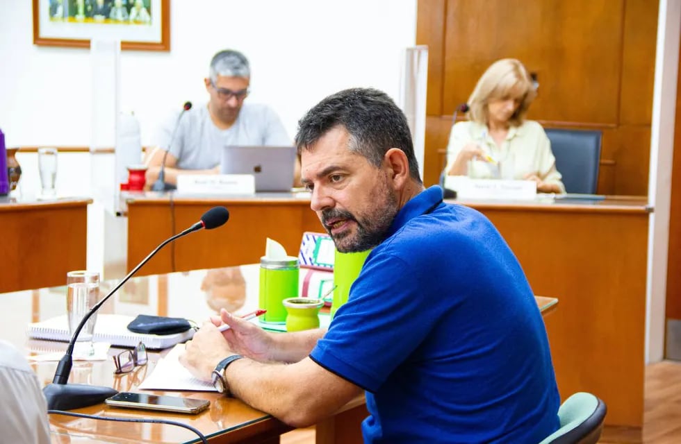 Germán Bottero, presidente del Concejo Municipal de Rafaela