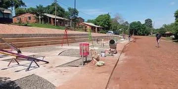 Se recuperó un espacio público del barrio San Lucas de Puerto Iguazú