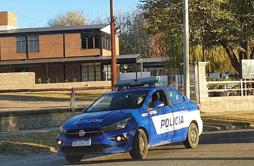 Policía de la Provincia de Córdoba en Villa Carlos Paz. (Foto: VíaCarlosPaz).