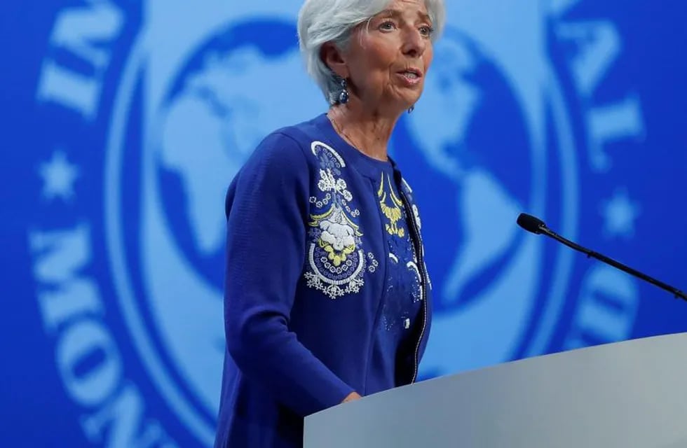 La directora gerente del Fondo Monetario Internacional (FMI) Christine Lagarde. (EFE)