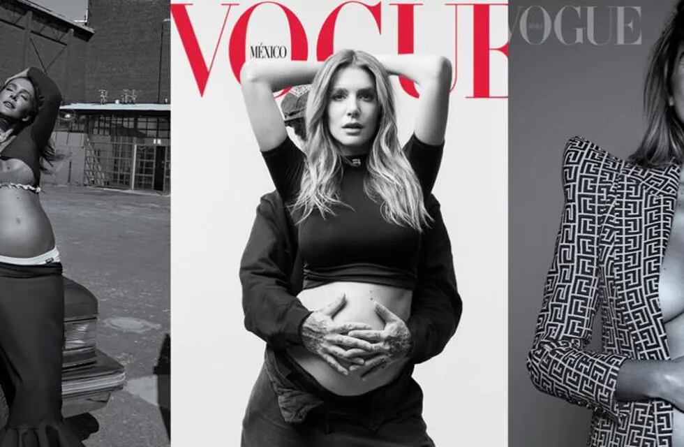 Valentina Ferrer confirmó su embarazo en una mega producción para Vogue México.