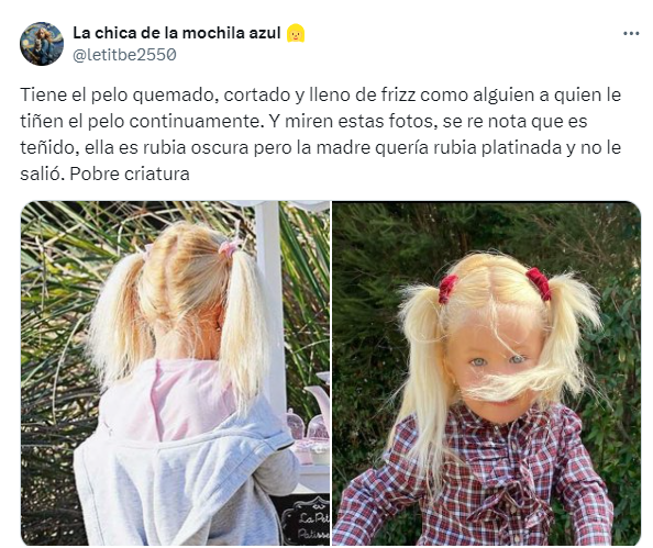 Nuevamente es tendencia el tema del pelo de Matilda