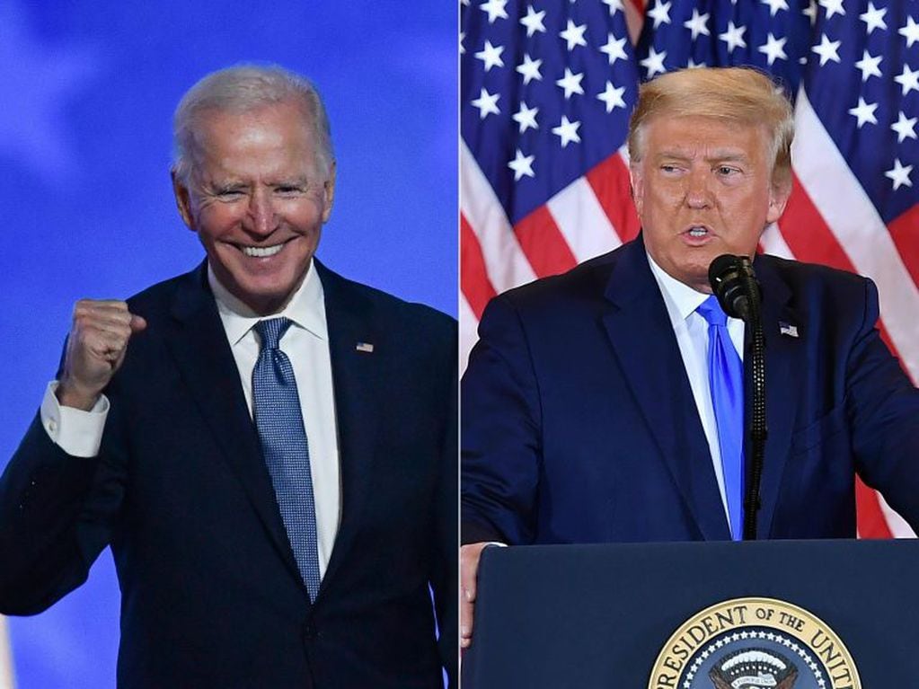 Joe Biden - Donald Trump (Photos by ANGELA  WEISS and MANDEL NGAN / AFP)