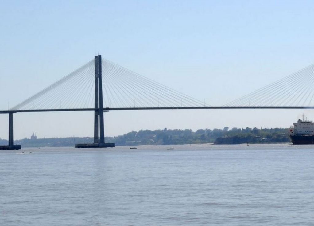 El puente Rosario-Victoria cumple 15 años de inaugurado. (Archivo)