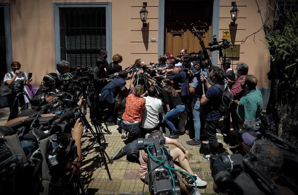 La Fiscalía General de San Isidro, donde se realizan los peritajes de los celulares de los médicos investigados por lamuerte de Maradona.