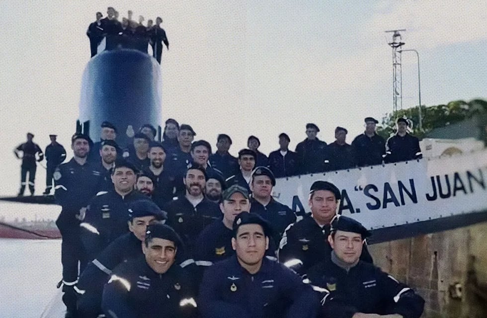 La tripulación del ARA San Juan, el submarino que desapareció.